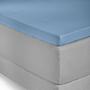Spannbetttuch Vario-Stretch Jersey Blau 200 x 200 cm 1