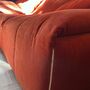 Plumy Sofa 3-Sitzer Baumwolle Rot 2