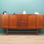 Vintage Sideboard Teakholz Braun 1960er Jahre 1