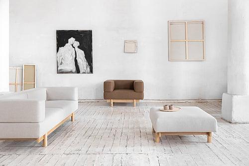 Alchemist 2-Sitzer Sofa Grau 2