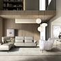 Sideboard aus Stoff und Walnussholz 3272 7
