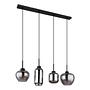 Pendelleuchte Matt Typ C Farbglas Eisen 3