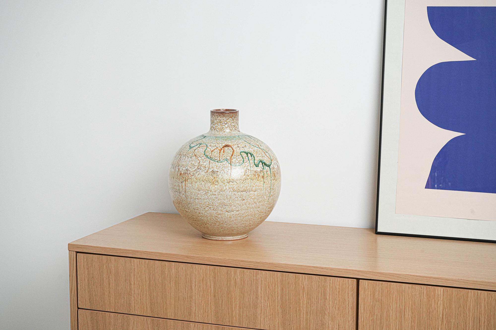 Ceramic vase Multicolored 1960s 7