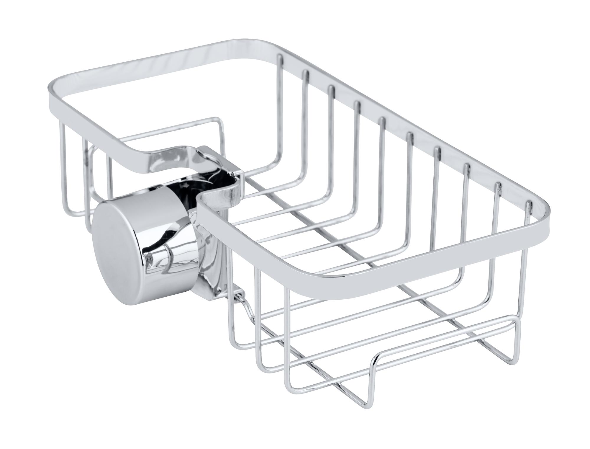 Shower shelf Floresta Stainless steel ABS Silver 4