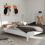 Nait Bett (inkl. 2 Lattenroste) Holz Weiß 2