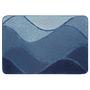 Bath mat Fiona I Polyacrylic Blue 70 x 120 cm 0