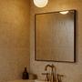 Tor-Tun Pendant Light Travertine Cream Ø 10cm 3