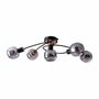 Ceiling light Glass Iron Black Brown 3