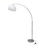 Floor Lamp Vessa 1-Light Acrylic Glass Steel 1