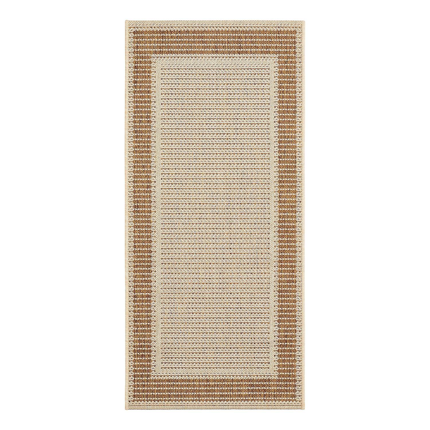 Indoor/Outdoor Runner Rug Arizona II Polypropylene Brown 0