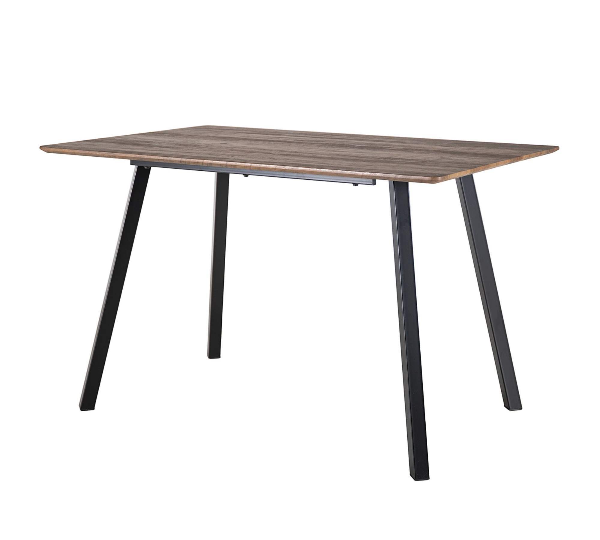 Esstisch Holz Metall Schwarz 0
