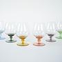 Cognac glasses set Multicolored 1970s 2