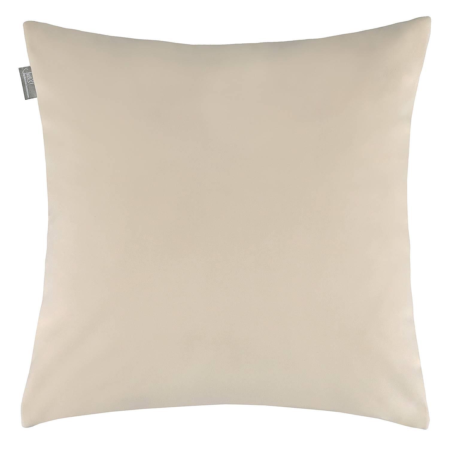 Duo Kissenbezug Baumwolle Currygelb 45 x 45 cm 1