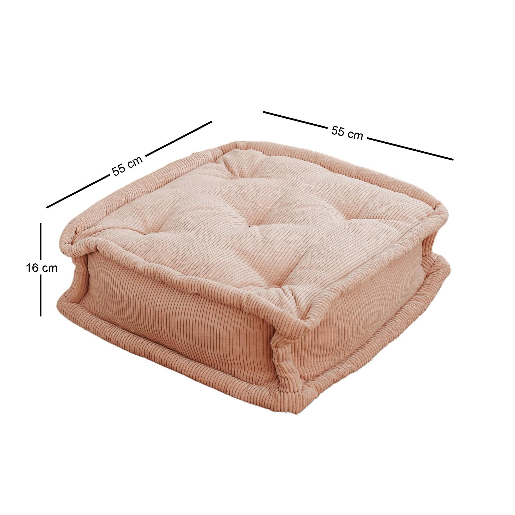 Biscuit Cushion Velvet Pink 4