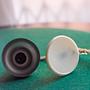 Tischlampen 2er Set Metal Beige 1960er Jahre 8