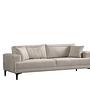 Astana 3-Sitzer Sofa Grau 3