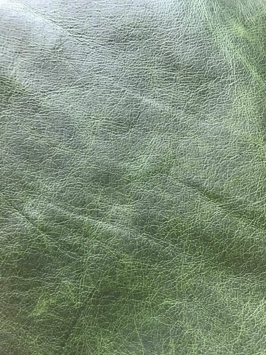 Togo Lounge Set 2-piece Pull-Up Leather Green 8