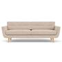 Vera Sofa 3-Sitzer Vega Sand Dune 0