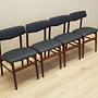 4x Vintage Esszimmerstuhl Teakholz 1960er Jahre 3
