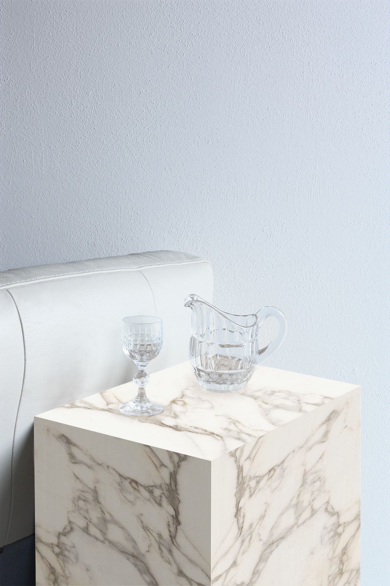 Side table Calacatta marble White 5