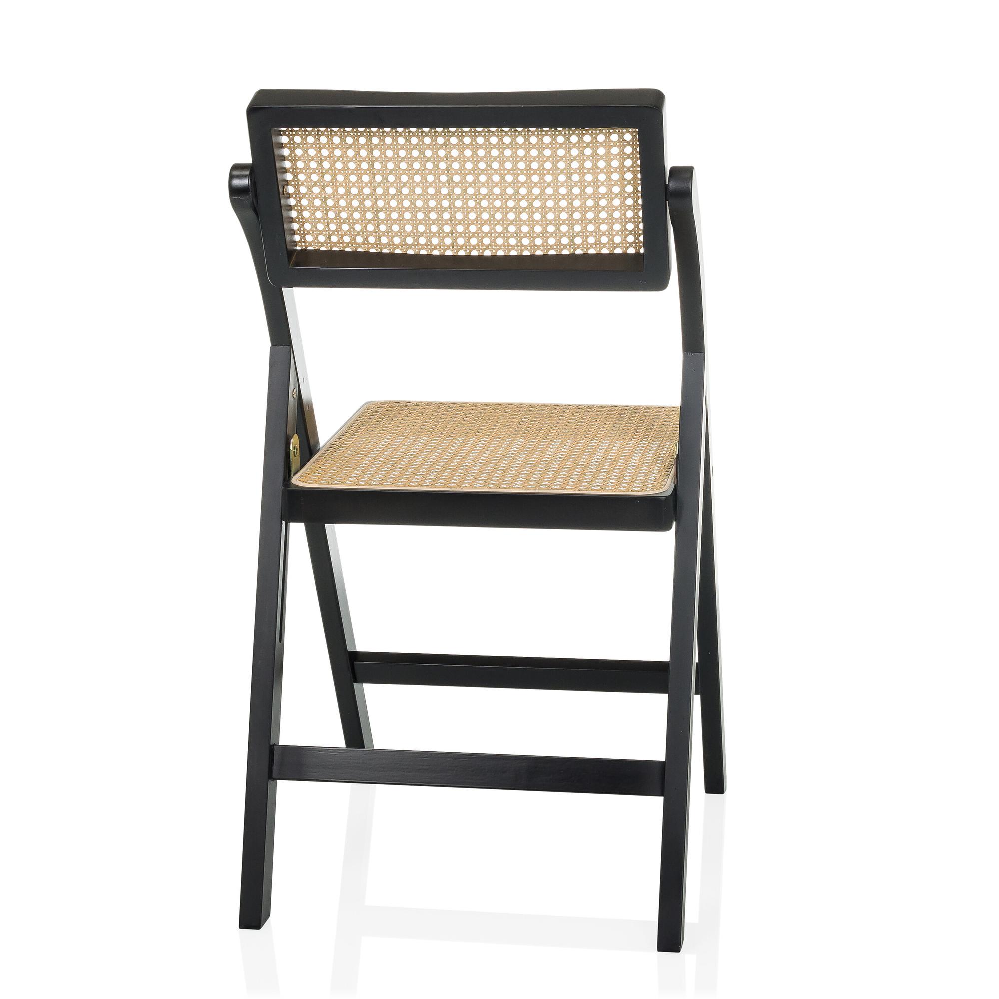 TUDELA BAMBOO Folding Chair Rattan 8