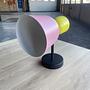 Alphabeta Wandlampe Stahl Gelb Rosa 3