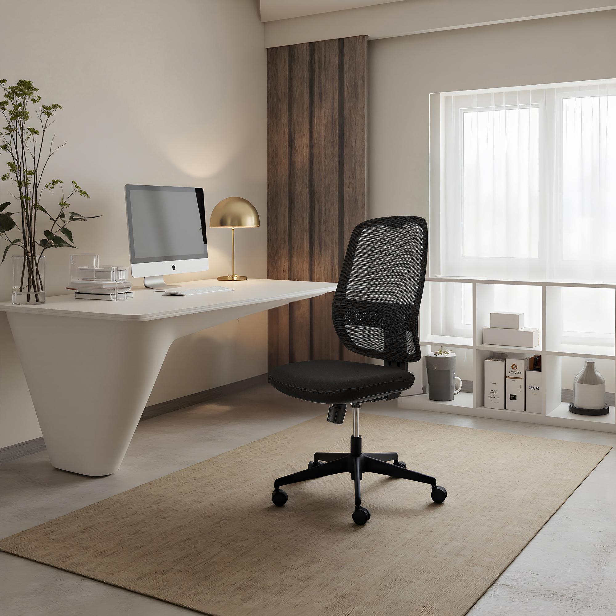 Minoro B Bürostuhl Netzstoff Schwarz 4