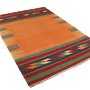 Kilim Gashgai Teppich Mehrfarbig 2