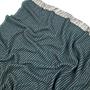 Adamo Blanket 100% New Wool Blue Melange 3