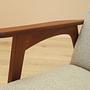 Teak armchair 1970s 10