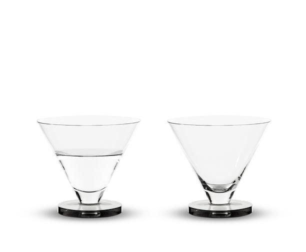 Puck Cocktailglas 2-er Set Transparent 1
