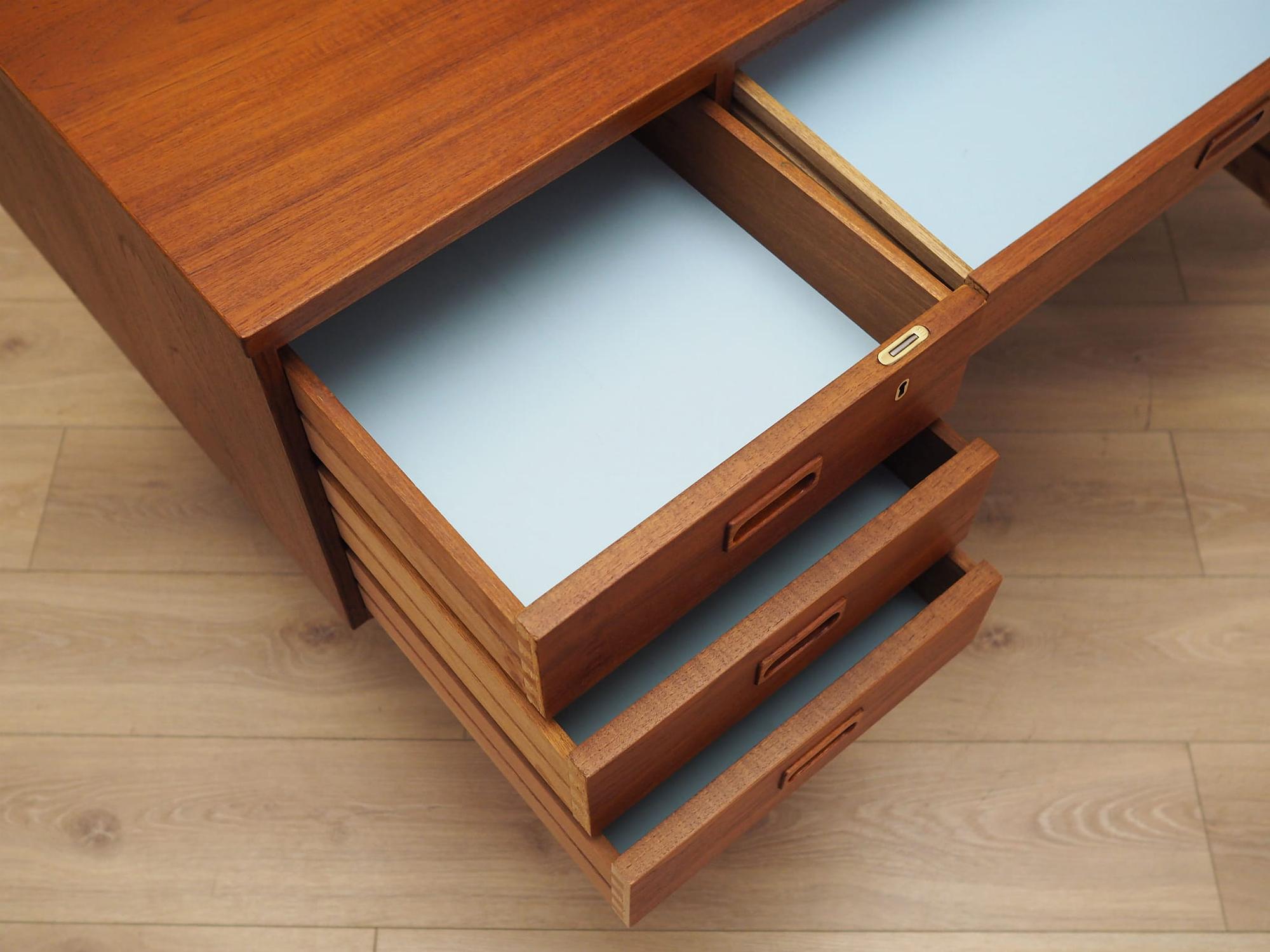 Desk teak 1970s 8