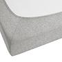 Spannbetttuch 0841380 Baumwolle Flanell Grau 90-100 x 200 cm 3