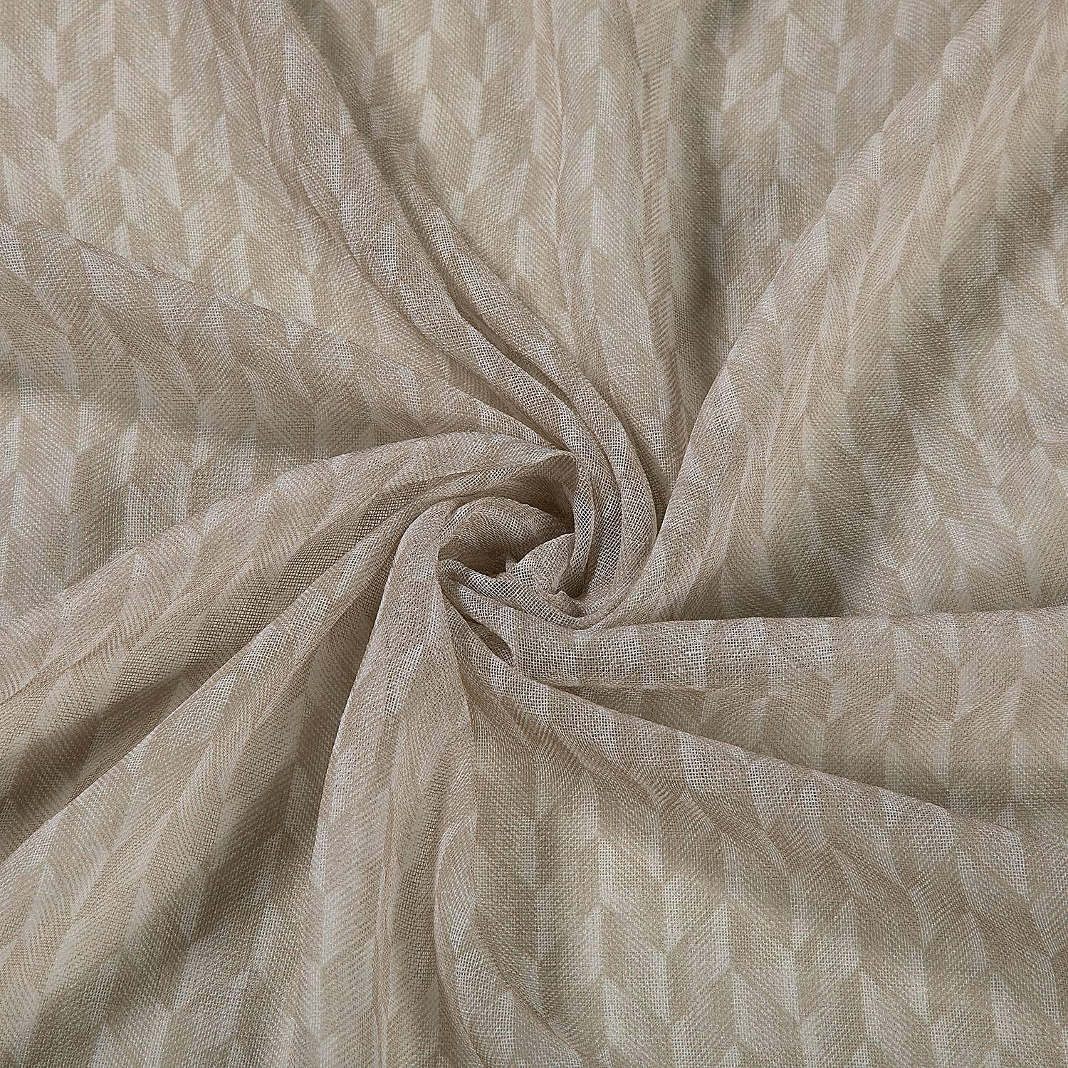Ösenschal Weda Polyester Beige 140 x 245 cm 3