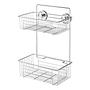 Vacuum-Loc Wandregal Bari Silber 1
