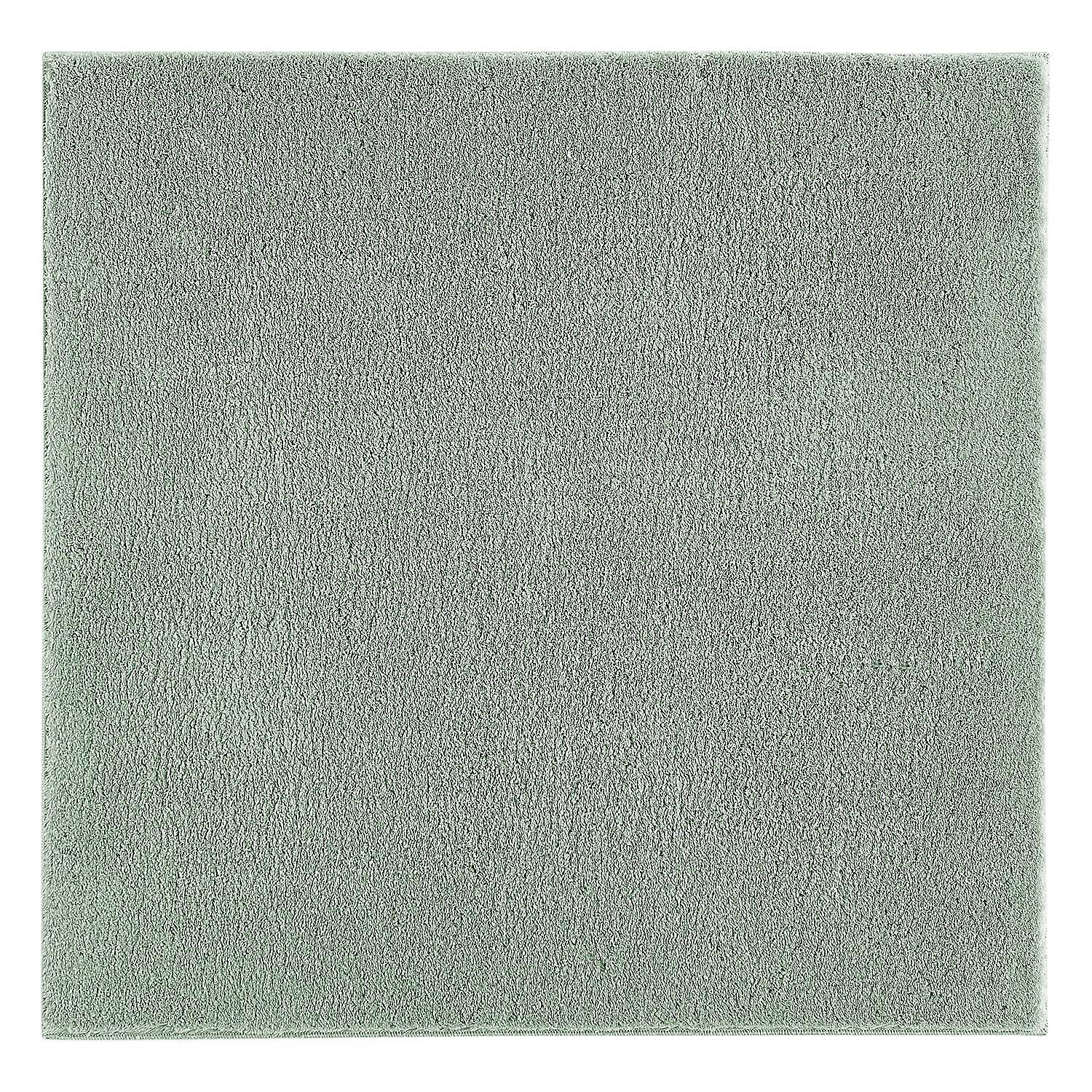 Arezzo Teppich Polyester Grün 80 x 80 cm 1