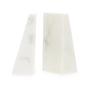 2x Marris White Marble Buchstützen
 0
