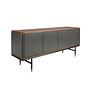 Sideboard Dunkelgrau 1