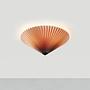 Pleated ceiling light PVC 3-flame 48cm 1