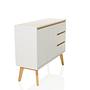 Tarolo I Chest of drawers with 3 drawers White 7