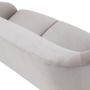 Blanca Sofa 2-Sitzer Samt Warm Grey 1