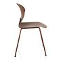 T36 VI Stackable chair plastic reddish-brown 8
