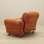 Sessel Leder Braun 1970er Jahre 4