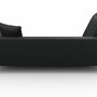 Groove Sofa 3-Sitzer Leder Schwarz 3