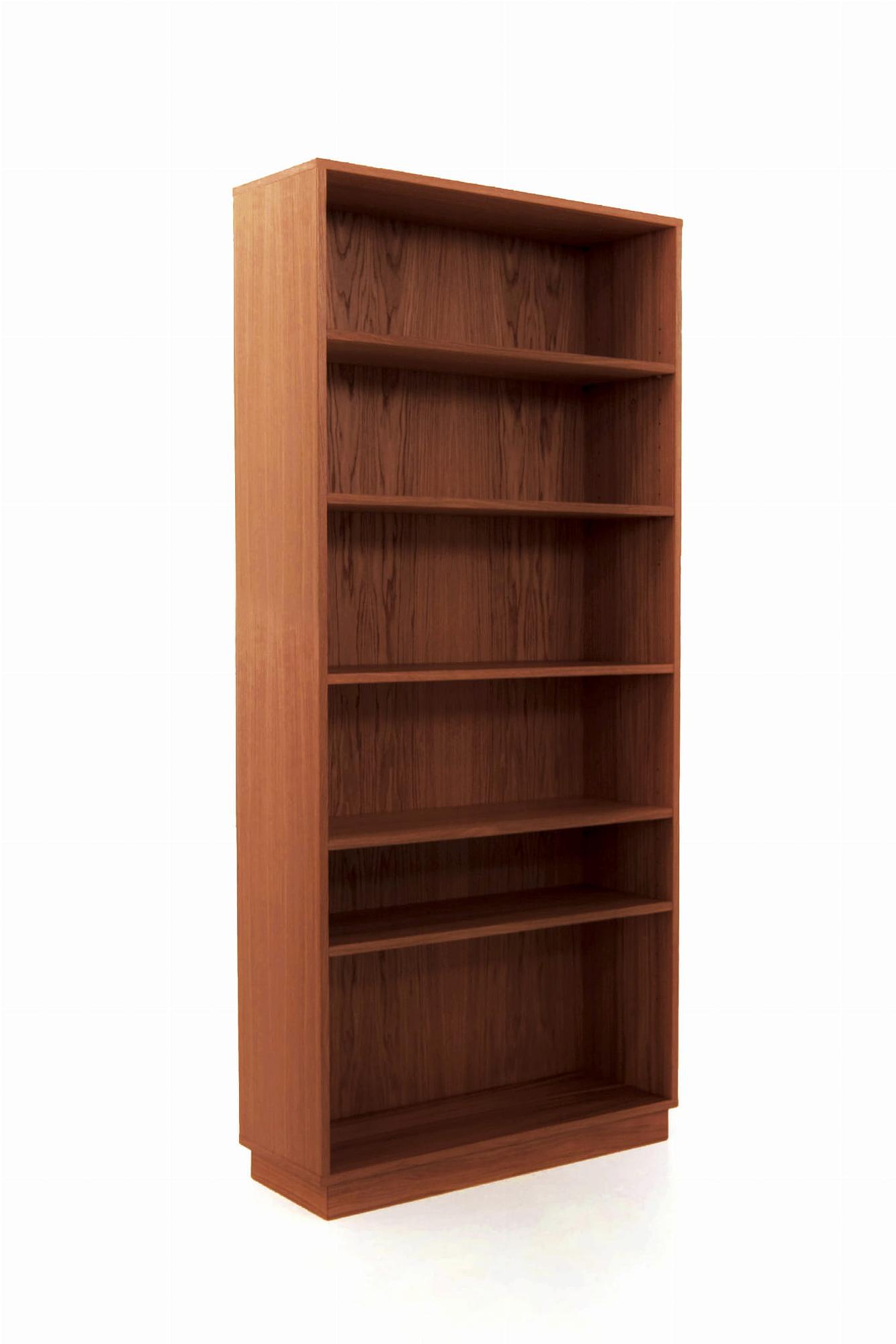 Bücherregal Holz Braun  4