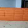 Togo Lounge Set 3-tlg. Textil Orange 3