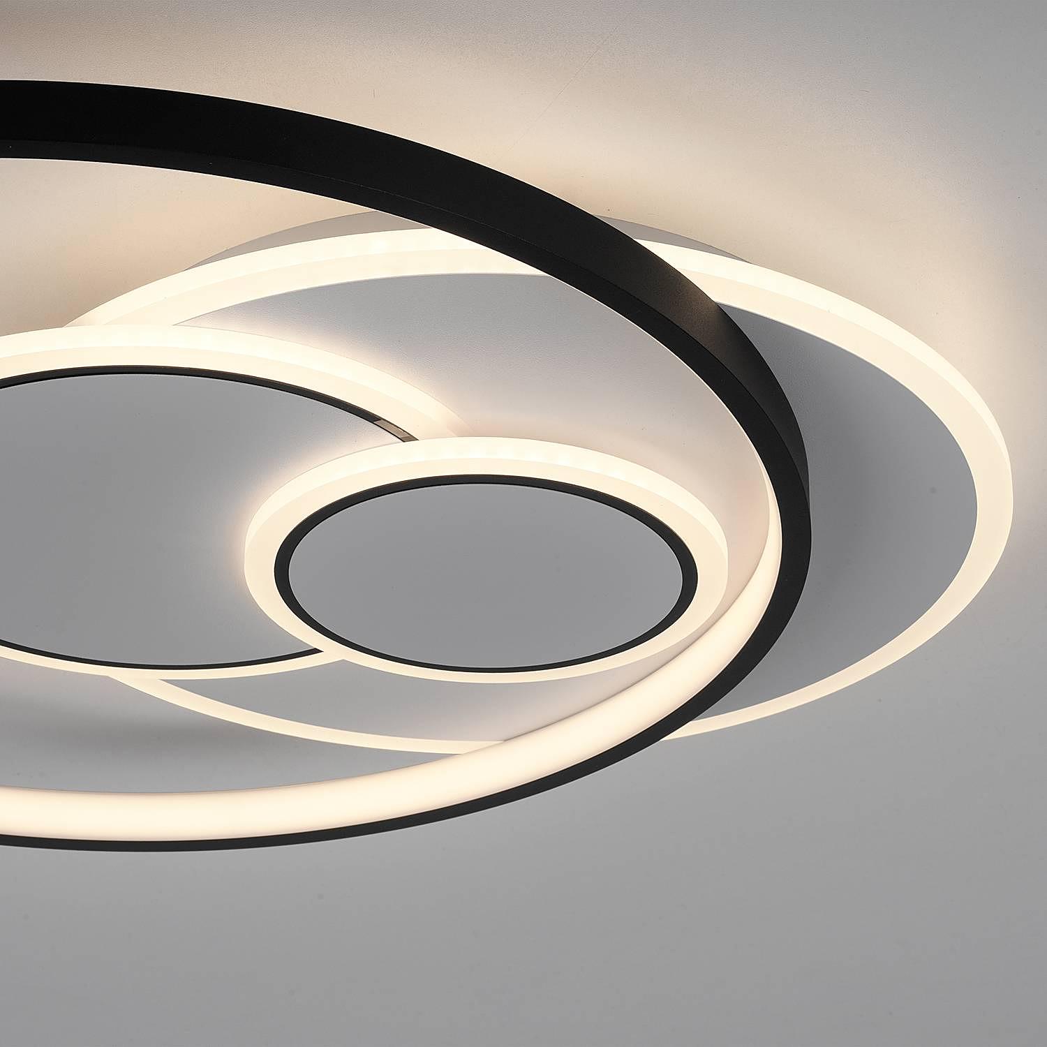 LED Deckenleuchte Mailak Typ C 2-Flammig Aluminium Eisen 3