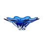 Cobalt-Flower bowl Blue 1970s 0