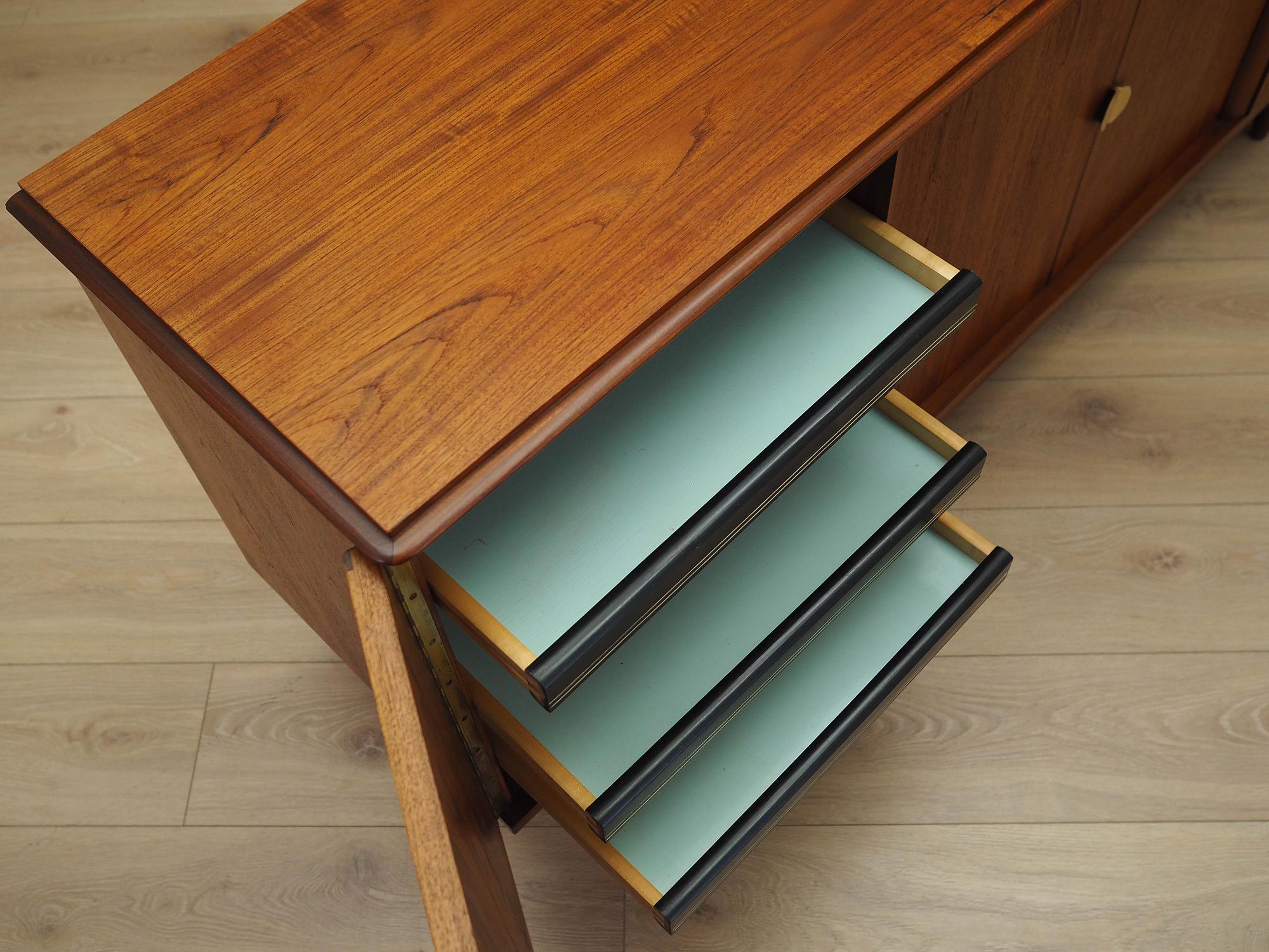 Teak-Sideboard Braun 1970er Jahre 8