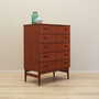 Chest of drawers Teak Brown 1970s 3